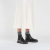 Highwood Slip on Mulher Couro Natural