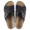 Lugano em couro oleado Camberra Old Black