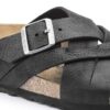 Lugano em couro oleado Camberra Old Black