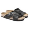 Lugano em couro oleado Camberra Old Black