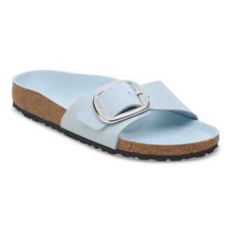 Madrid Big Buckle Couro Natural Envernizado