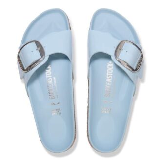 Madrid Big Buckle Couro Natural Envernizado