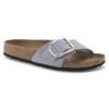 Madrid Big Buckle Couro Nubuck Purple Fog