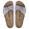 Madrid Big Buckle Couro Nubuck Purple Fog