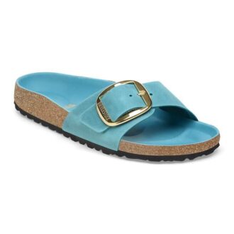 Madrid Big Buckle em Couro Natural Oleado