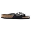 Madrid Big Buckle em Couro Natural Oleado