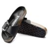 Madrid Big Buckle em Couro Natural Oleado