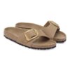 Madrid Big Buckle em Couro Natural Oleado