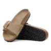 Madrid Big Buckle em Couro Natural Oleado