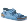 Milano Big Buckle em couro natural envernizado