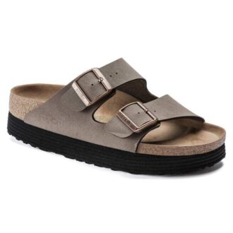 Plataforma Arizona Birko-Flor Nubuck Vegano