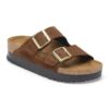 Plataforma Arizona Pap Flex em couro nubuck