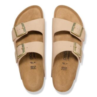 Plataforma Arizona Pap Flex em couro nubuck