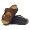 Plataforma Arizona Pap Flex em couro nubuck