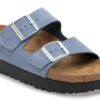 Plataforma Arizona Pap Flex em couro nubuck
