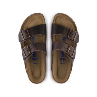 Soft Footbed Arizona em couro natural oleado