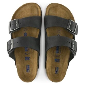Soft Footbed Arizona em couro natural oleado