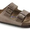 Soft Footbed Arizona em couro natural oleado