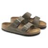 Soft Footbed Arizona em couro natural oleado