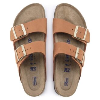 Soft Footbed Arizona em Couro Nubuck
