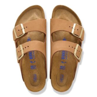 Soft Footbed Arizona em Couro Nubuck