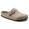 Soft Footbed Boston em couro natural oleado