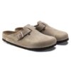 Soft Footbed Boston em couro natural oleado