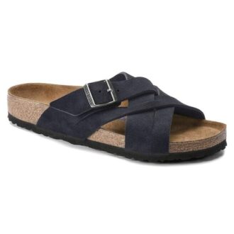 Soft Footbed Lugano em pele de camurça