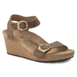 Soley Ring-Buckle Couro natural
