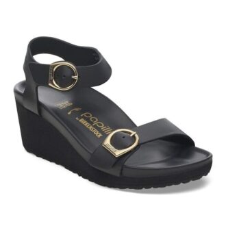 Soley Ring-Buckle Couro Preto