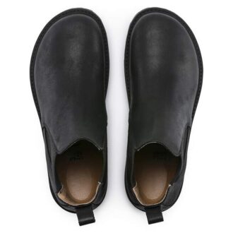Stalon Couro Nubuck Preto